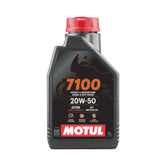 MOTUL 7100 20W-50 4T – 100% Synthetic Motorcycle Engine Oil - Motodrift