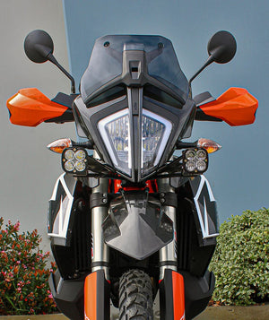 Baja Designs Squadron Pro LED Auxillary Lights - Black (Pair) - Motodrift