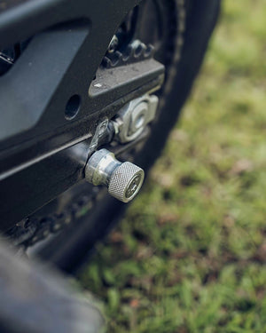 LCB Velox Paddock Stand Spools For KTM 390 Adventure S / 390 Adventure X / 250 Adventure - Motodrift