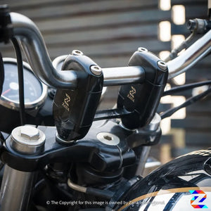 Zana Vertical Handle Bar Riser For Royal Enfield Interceptor 650 - Motodrift