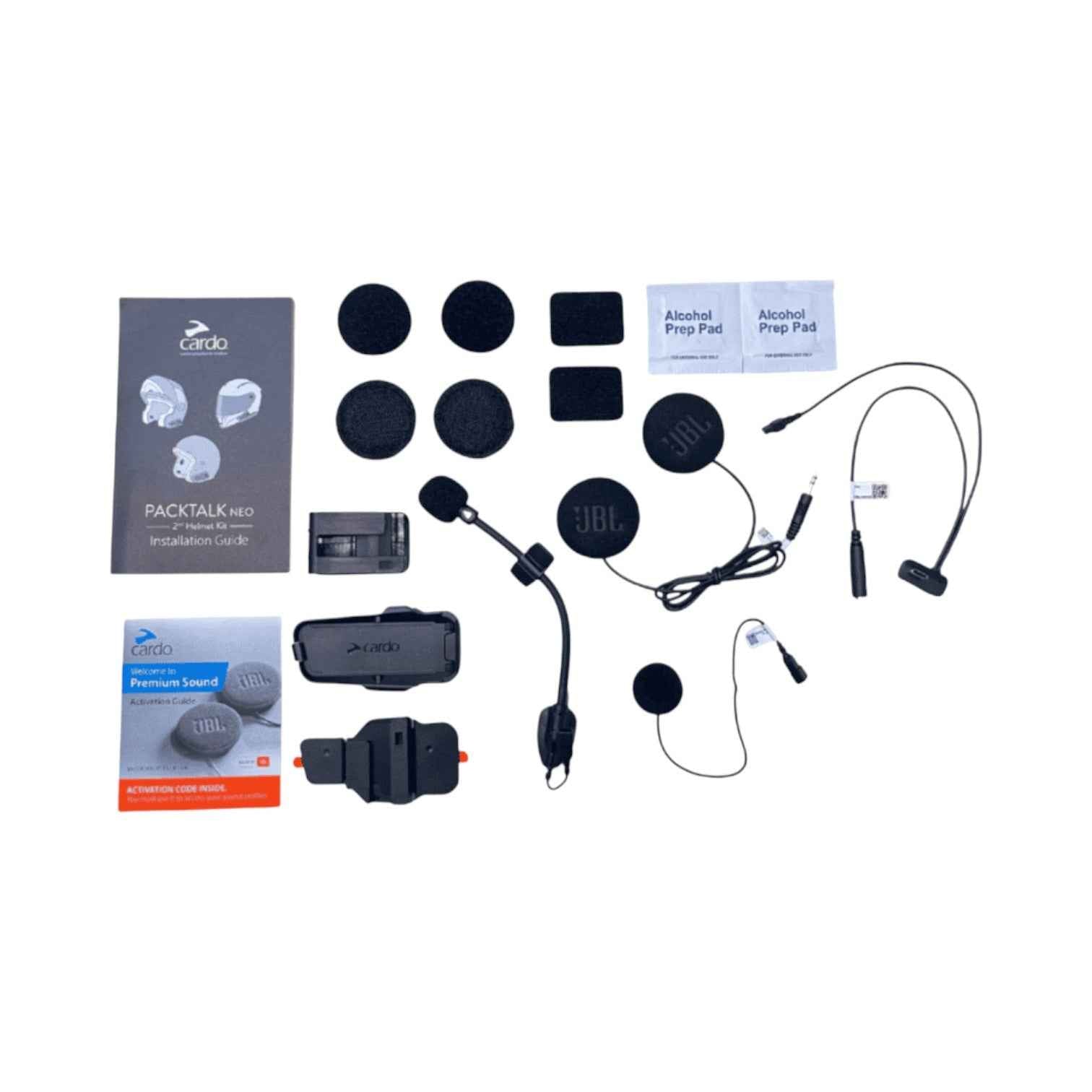 Buy Cardo Packtalk Neo 2nd Helmet Kit JBL | Helmet Audio Kit