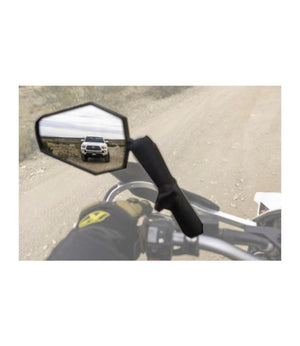 Double Take Adventure Mirror (M10 1.25) Full Set Without Lock - Motodrift