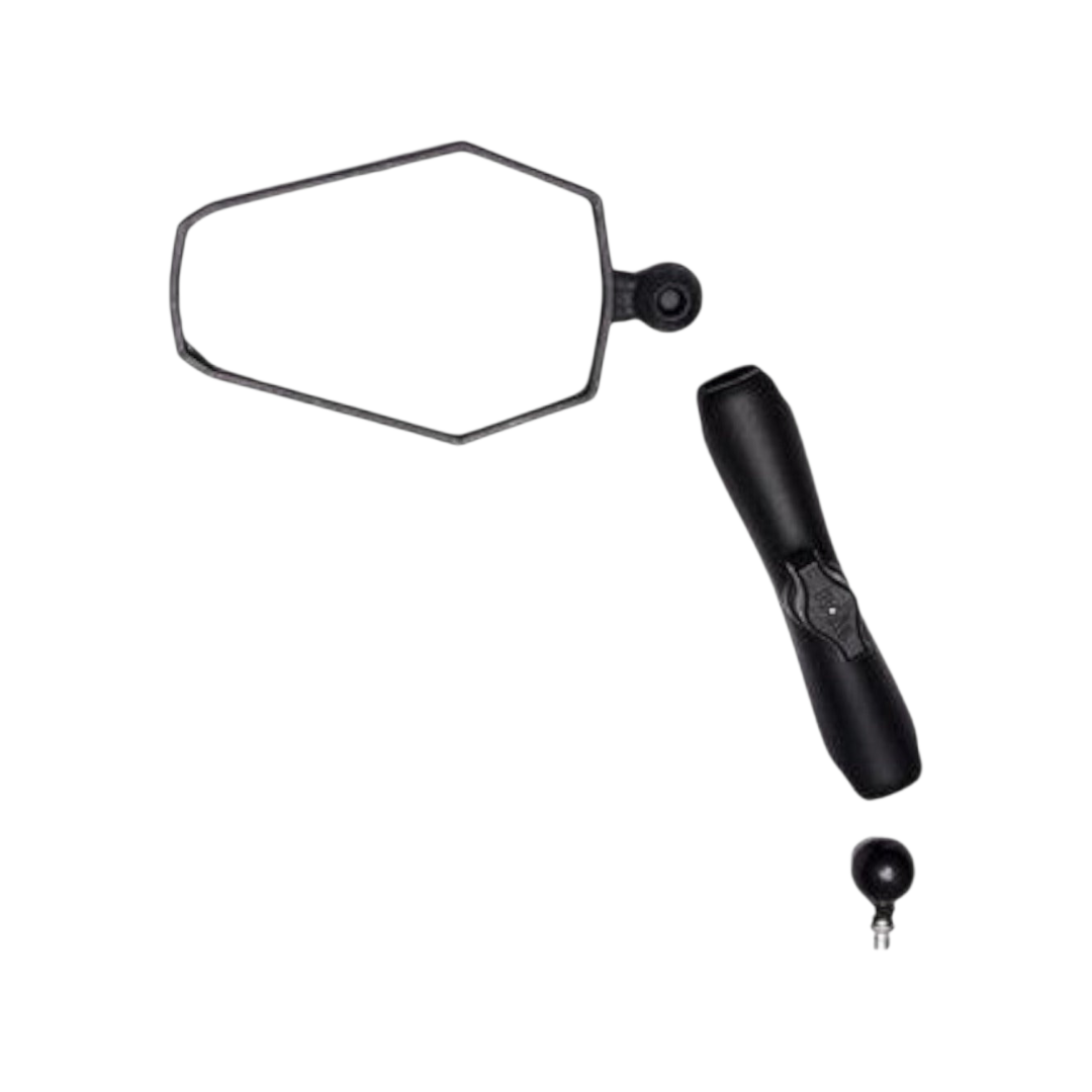 Double Take Adventure Mirror (M10 1.25) Full Set With Lock - Motodrift