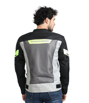 Solace AIR-X Jacket V3 (Black/Neon) - Motodrift