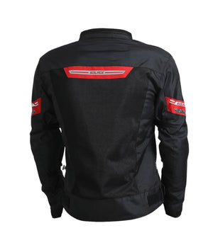 Solace AIR-X Jacket V3 (Black/Red) - Motodrift