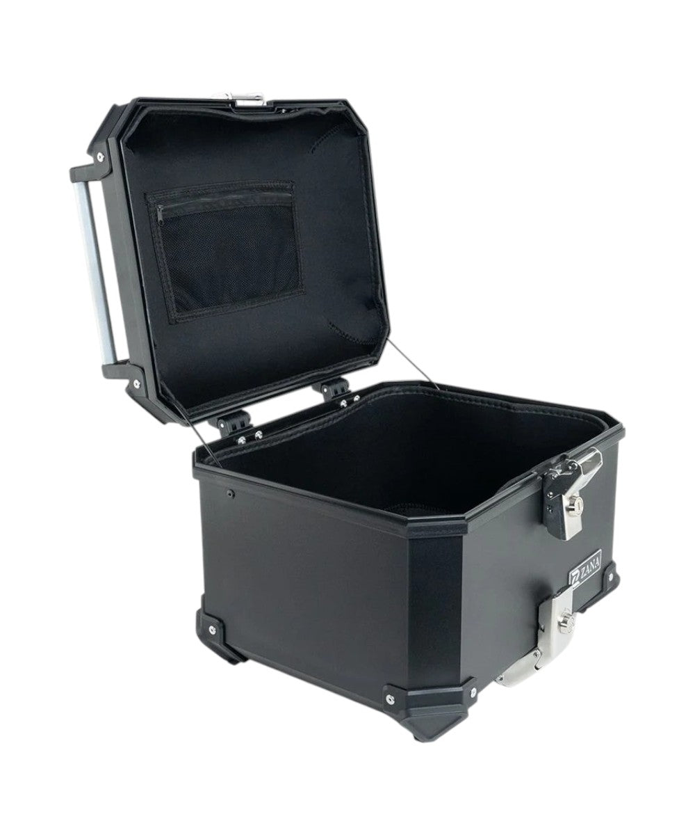 Zana ABS Top Case 45 Litres (Black) - Motodrift