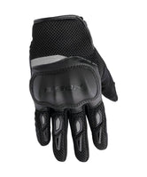 Bison Acer Riding Gloves - Black - Motodrift