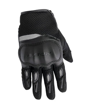 Bison Acer Riding Gloves - Black - Motodrift