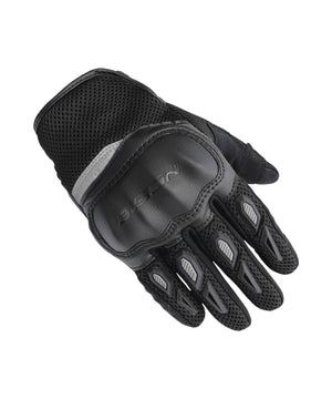 Bison Acer Riding Gloves - Black - Motodrift