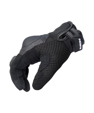Bison Acer Riding Gloves - Black - Motodrift