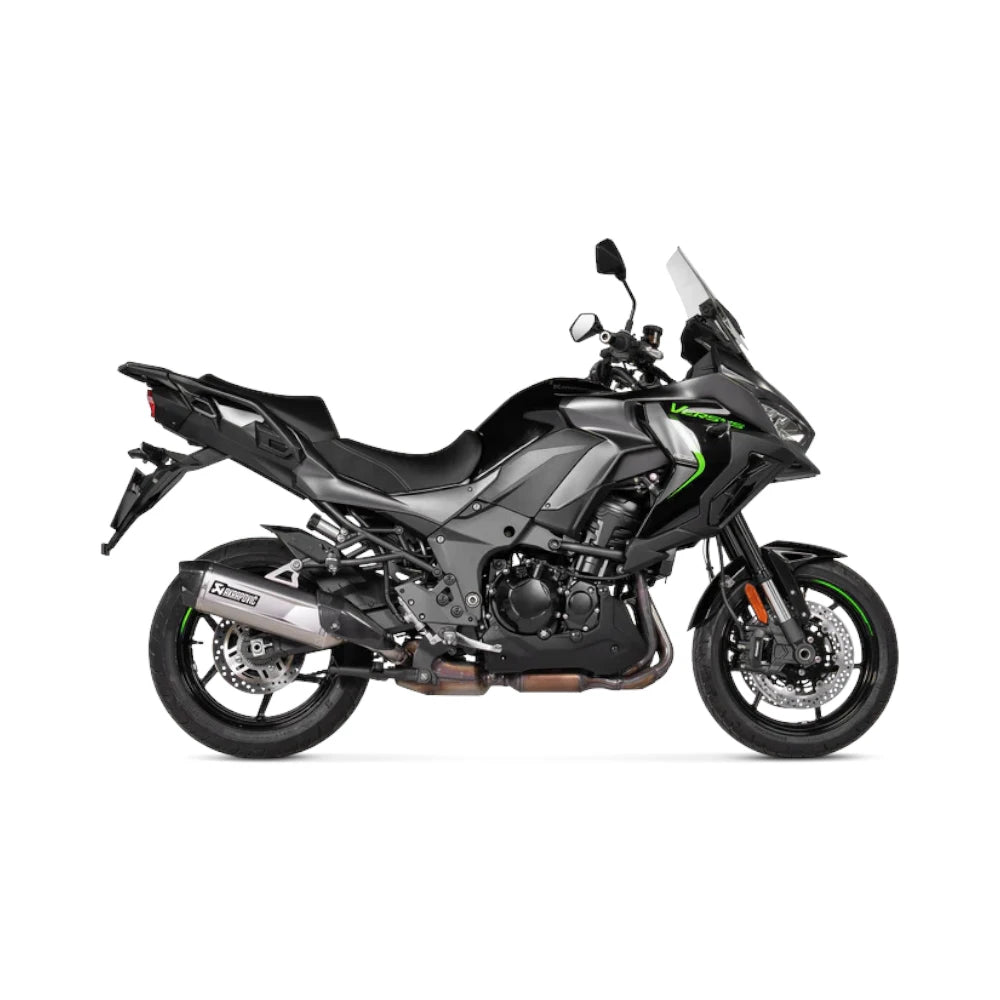 AKRAPOVIC for Kawasaki Versys 1100 2025+ Slip-On Line (Titanium) - S-K11SO1-HGJT
