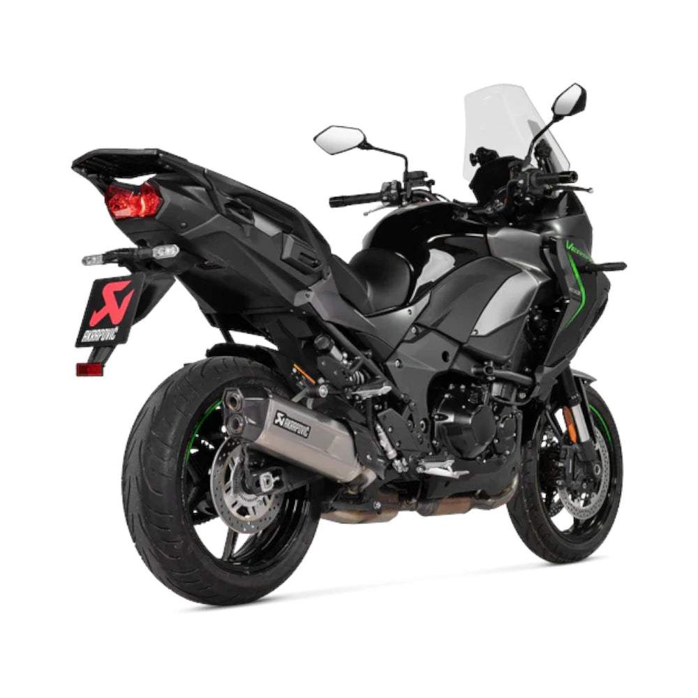 AKRAPOVIC for Kawasaki Versys 1100 2025+ Slip-On Line (Titanium) - S-K11SO1-HGJT