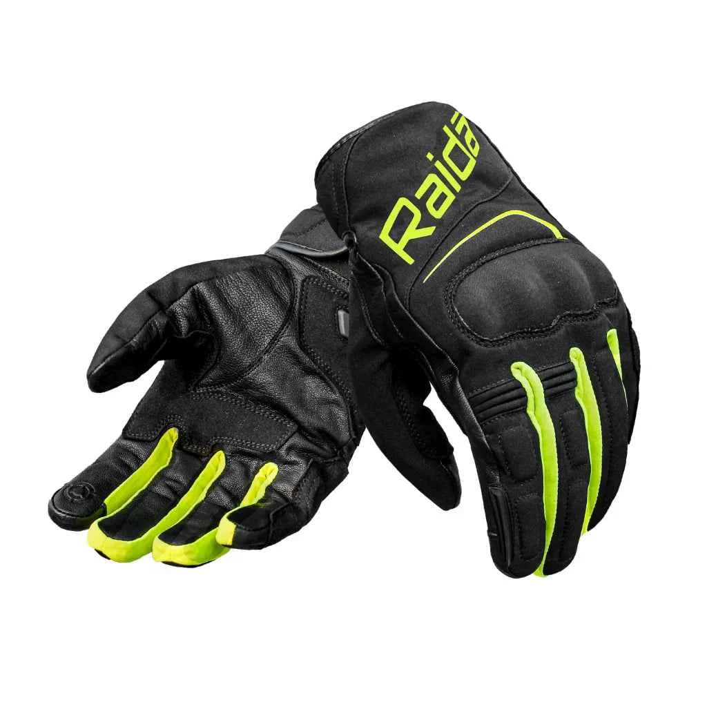 AqDry Waterproof Gloves - Hi-Viz - Motodrift