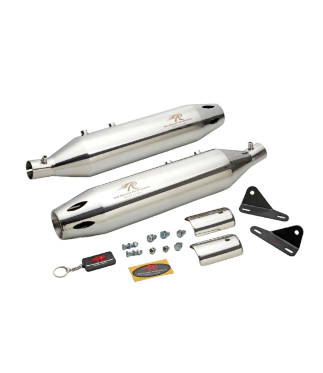 Red Rooster Performance Exhaust For Meteor 650 - Astral Pro - Polish - Motodrift