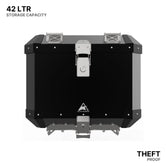 Auto Engina 42L Aluminium Top Box