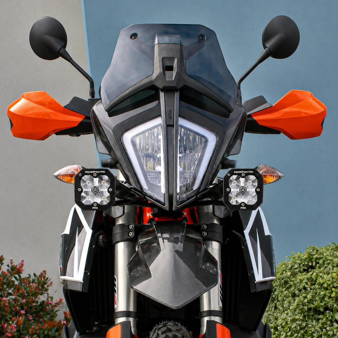 Baja Designs Squadron Pro 2.0 LED Auxiliary Lights - Black (Pair)