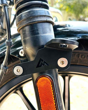 Altitude Moto Auxillary Light Mount For Royal Enfield Meteor 350 - Motodrift