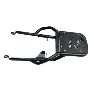 Top Rack With Plate For Honda CB 350 - Black - Motodrift