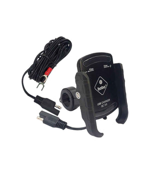 BOBO BM1 Pro Motorcycle Phone Holder (with fast USB 3.0 charger) - Motodrift