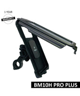 BOBO BM10H PRO PLUS Fully Waterproof Bike / Cycle Phone Holder with PRO PLUS Vibration Damper Motorcycle Mobile Mount - Motodrift