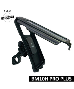 BOBO BM10H PRO PLUS Fully Waterproof Bike / Cycle Phone Holder with PRO PLUS Vibration Damper Motorcycle Mobile Mount - Motodrift