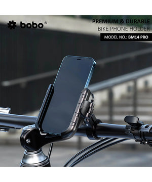 BOBO BM14 PRO X Quick Release with PRO X Vibration Controller Enhanced BM4 PRO Bike / Cycle Phone Holder Motorcycle Mobile Mount - Motodrift