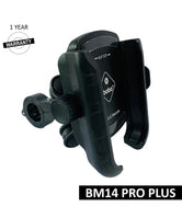 BOBO BM14 PRO PLUS Quick Release with PRO PLUS Vibration Damper Enhanced BM4 PRO PLUS Bike / Cycle Phone Holder Motorcycle Mobile Mount - Motodrift