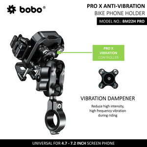 BOBO BM22H PRO Handlebar Mobile Mount - Motodrift