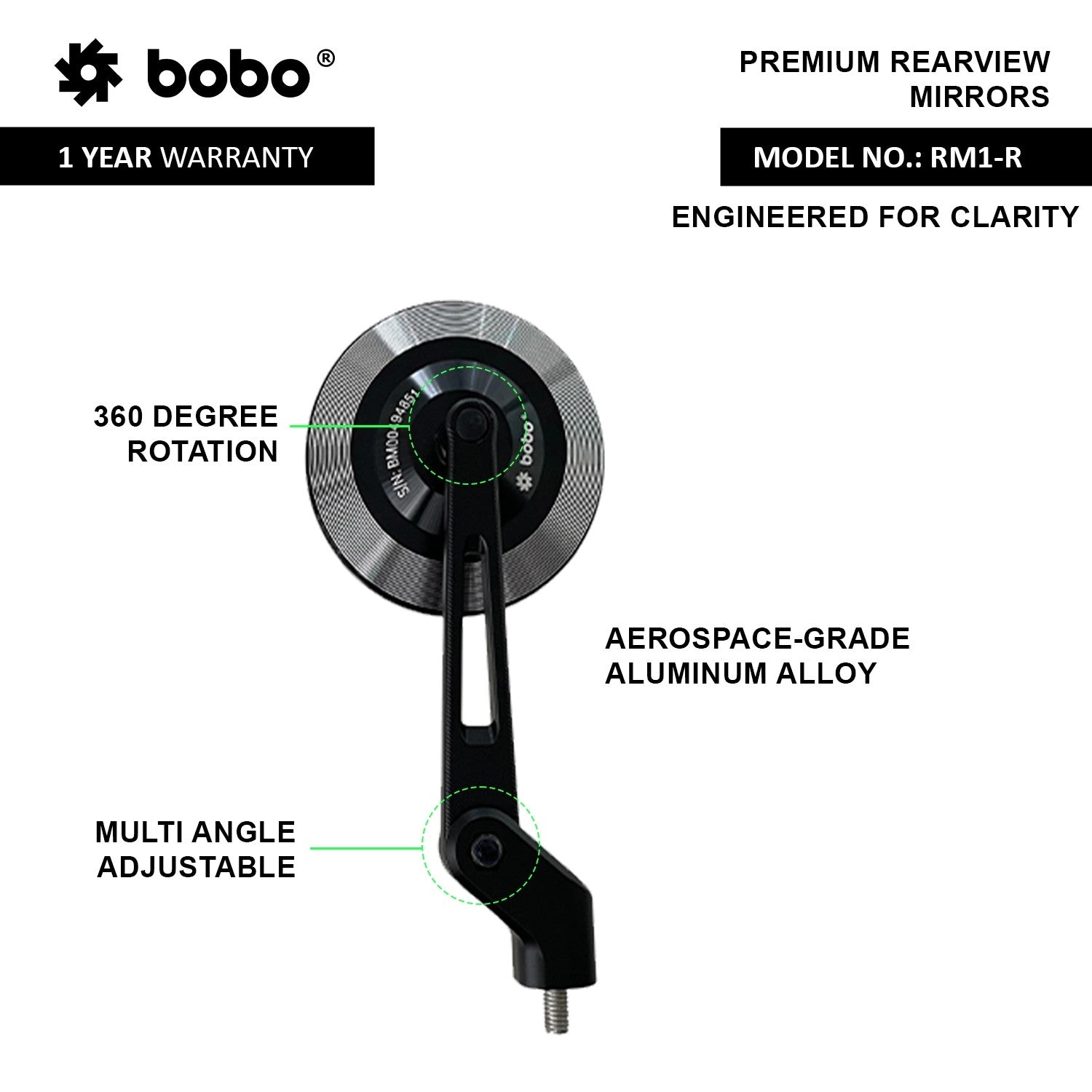 BOBO RM1 R Mirror