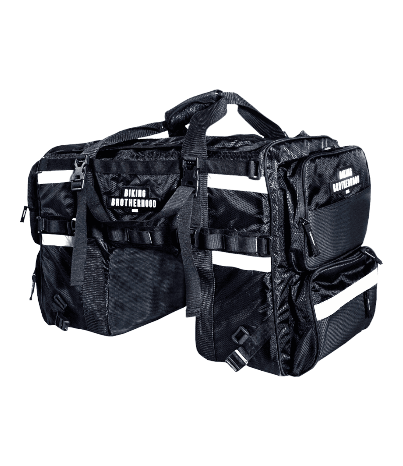 BBG Hybrid Tail Bag – Waterproof, Expandable, 60L Storage - Motodrift