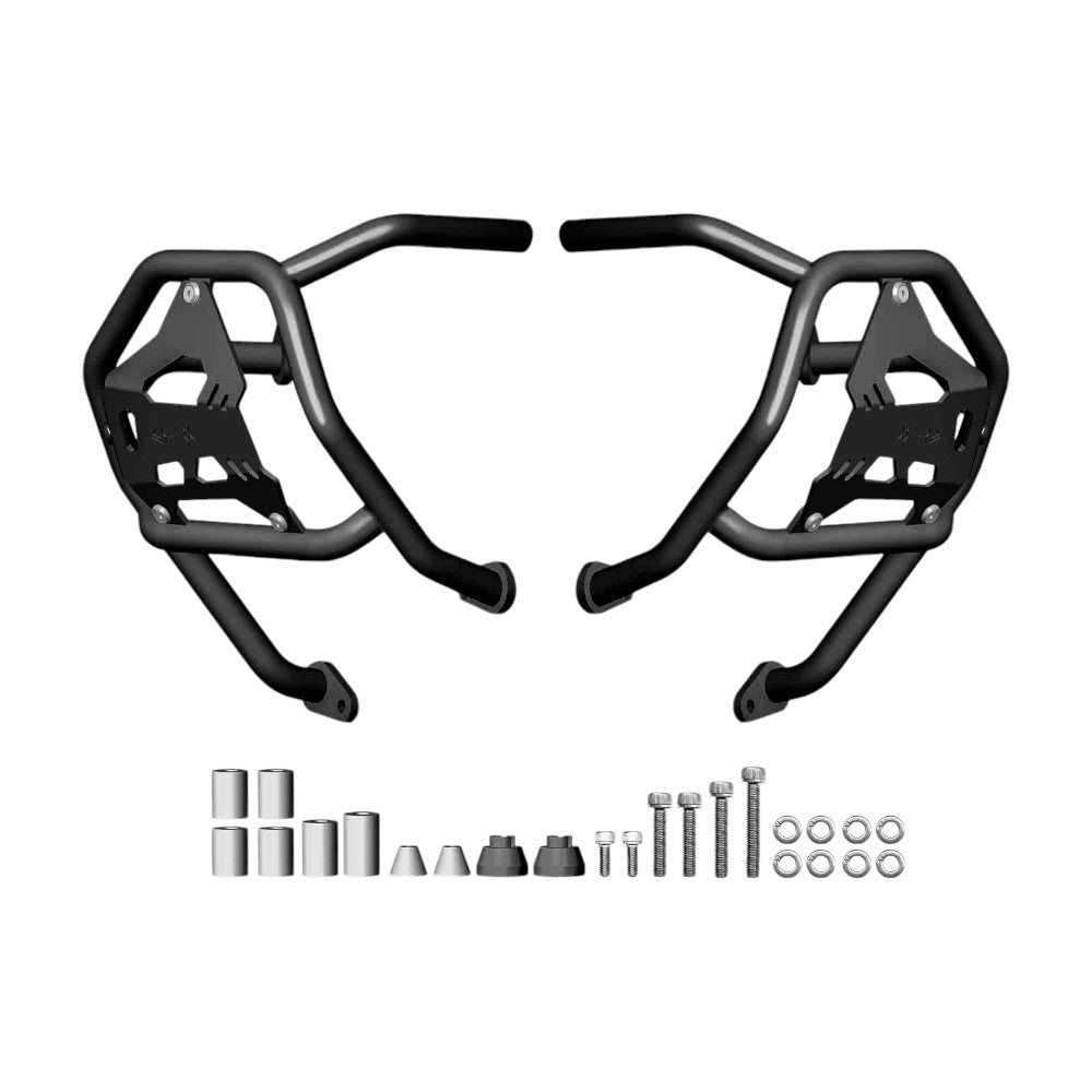 SRC Lower Crash Bar Set For BMW R 1300GS - Black - Motodrift