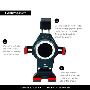 BOBO BM15 Motorcycle Phone Holder - Motodrift