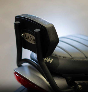 ZANA Back Rest Black For For Triumph Scrambler 400 X - Motodrift