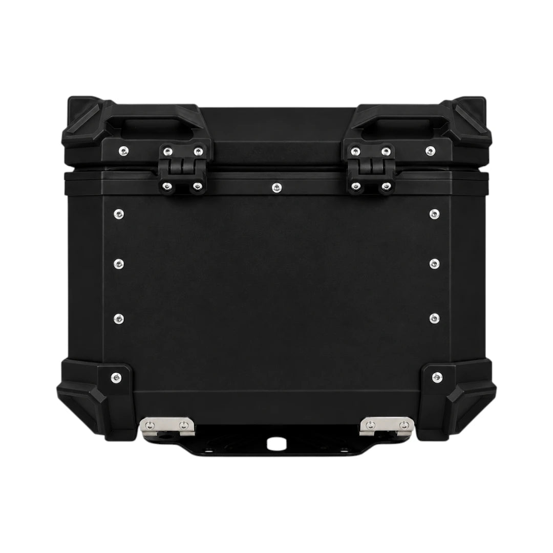 BSDDP TC Aluminium Motorcycle Top Box with Backrest Pad - 45L