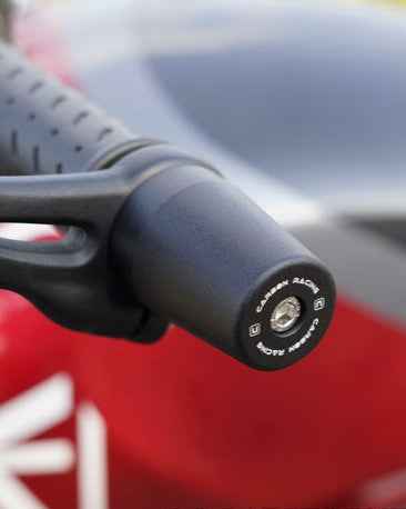 Carbon Racing Aluminium Bar End Sliders For Triumph Speed 400 - Motodrift