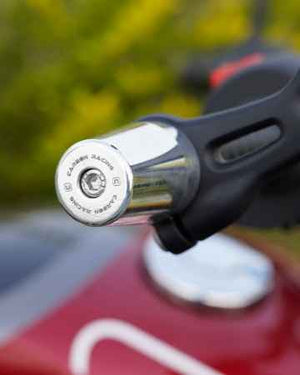 Carbon Racing Aluminium Bar End Sliders For Triumph Speed 400 - Motodrift