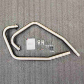 Powerage Performance Headers For Royal Enfield GT / Interceptor 650 Brushed Steel Finish - Upto 2024