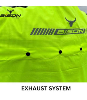 Bison Aqua Shield - Rain Hoodie - Motodrift