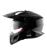 Axor XCross Dual Visor Helmet Gloss Black - Motodrift