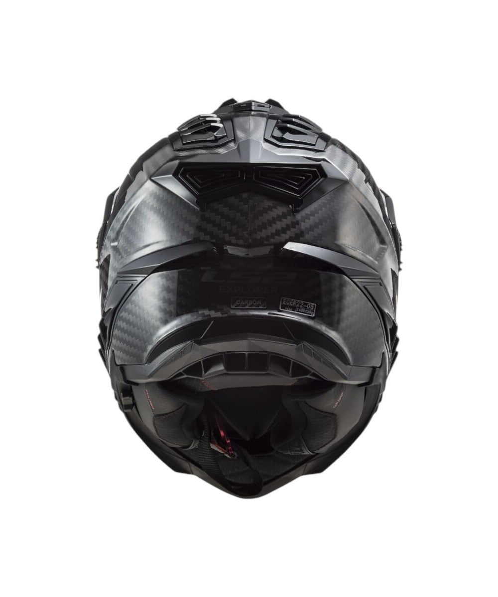 MX701 Explorer Carbon Solid Gloss Carbon - Motodrift