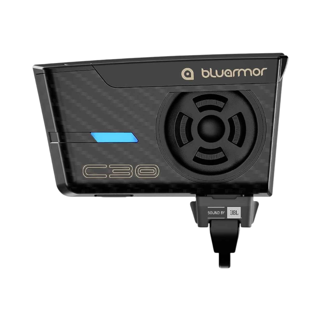 BluArmor C30 Mesh Intercom - Helmet Communication Device - Motodrift