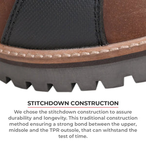 Bronson Retro Motorcycle Riding Boots For Men - Motodrift