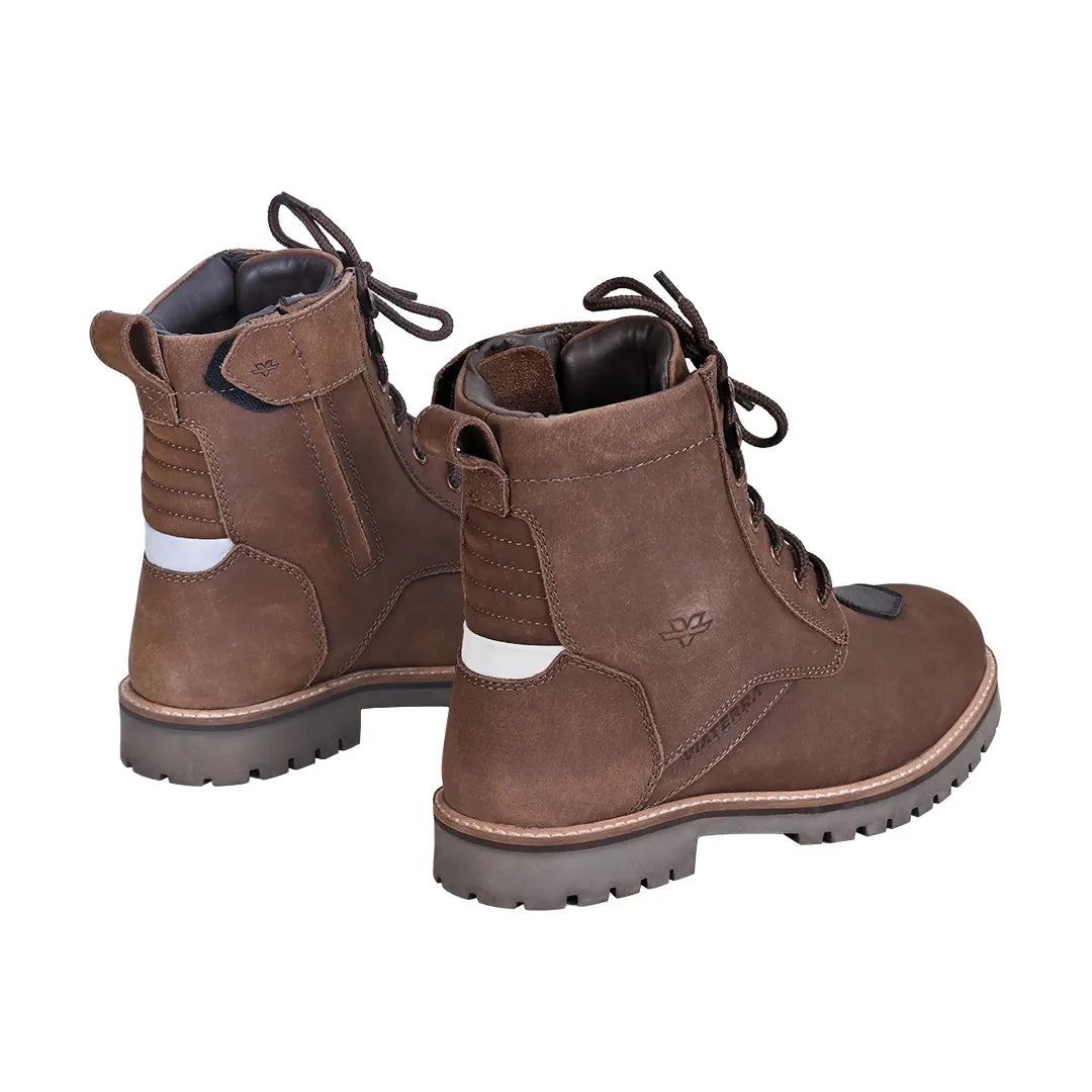Bronson Retro Motorcycle Riding Boots For Women - Motodrift