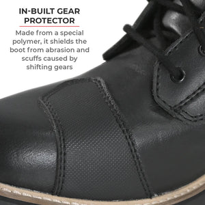 Bronson Retro Motorcycle Riding Boots For Men - Motodrift