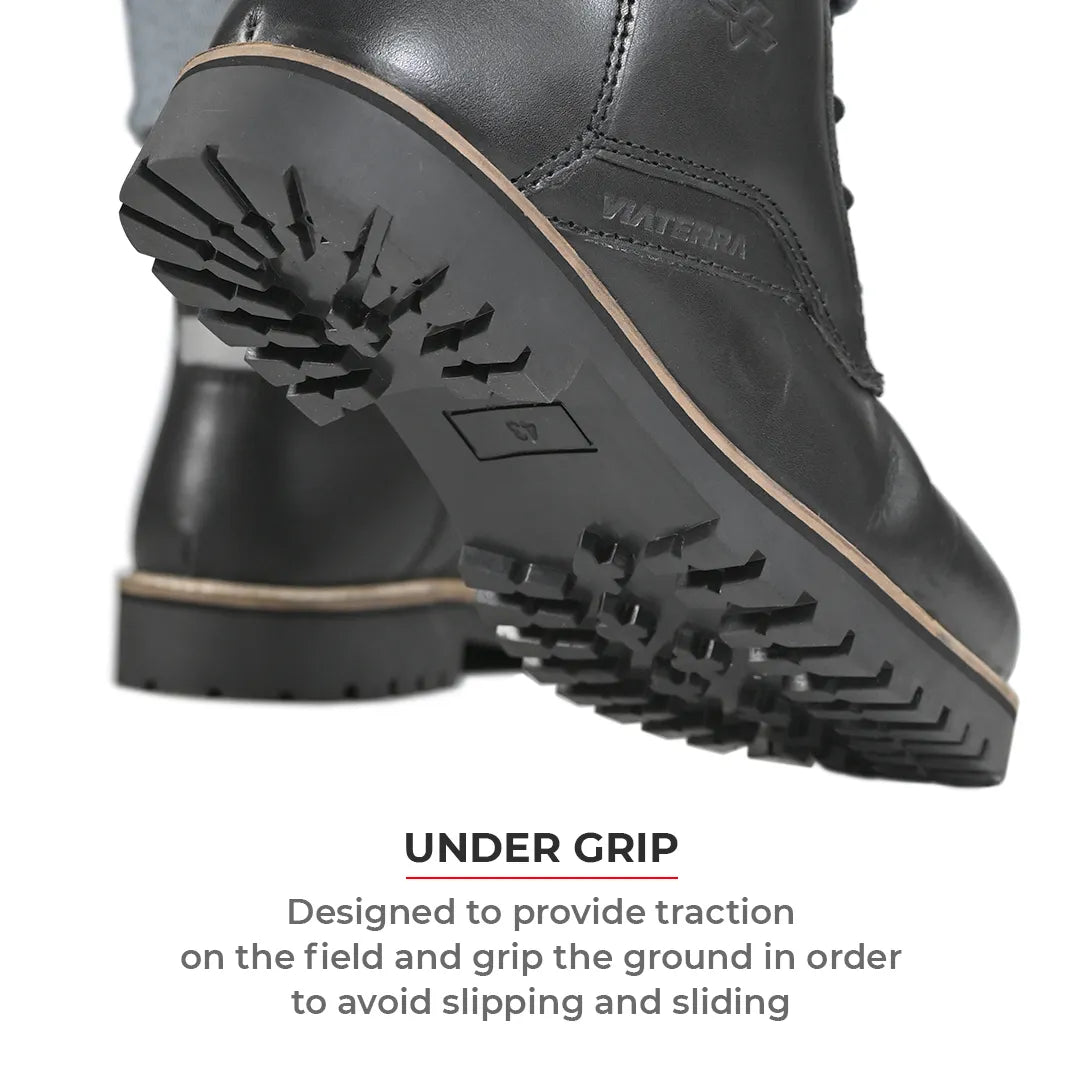 Bronson Retro Motorcycle Riding Boots For Men - Motodrift