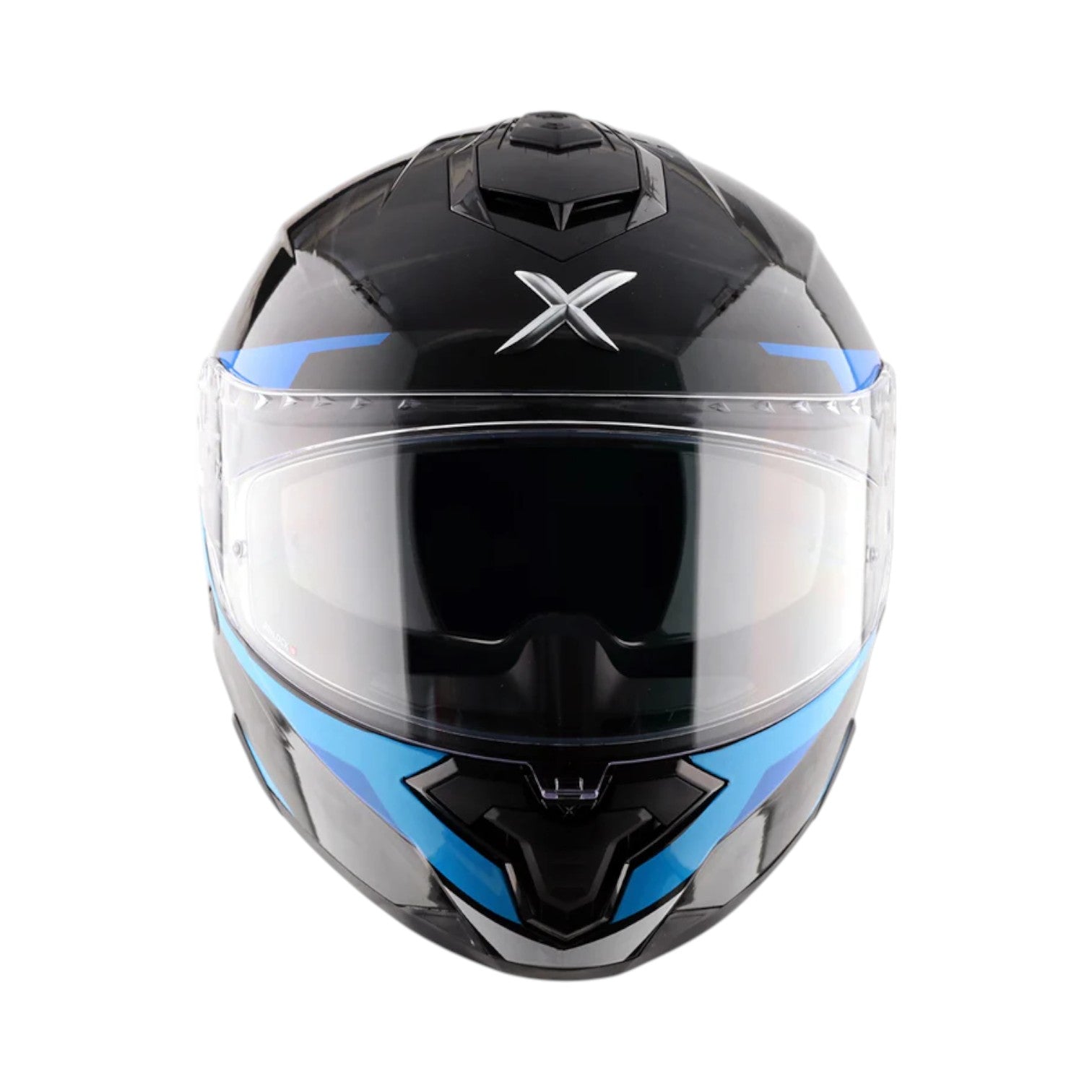 CAPTAINS HELM黒青セット　BFGR Axor Brutale Kryptic Dual Spoiler Helmet – Bold Design with