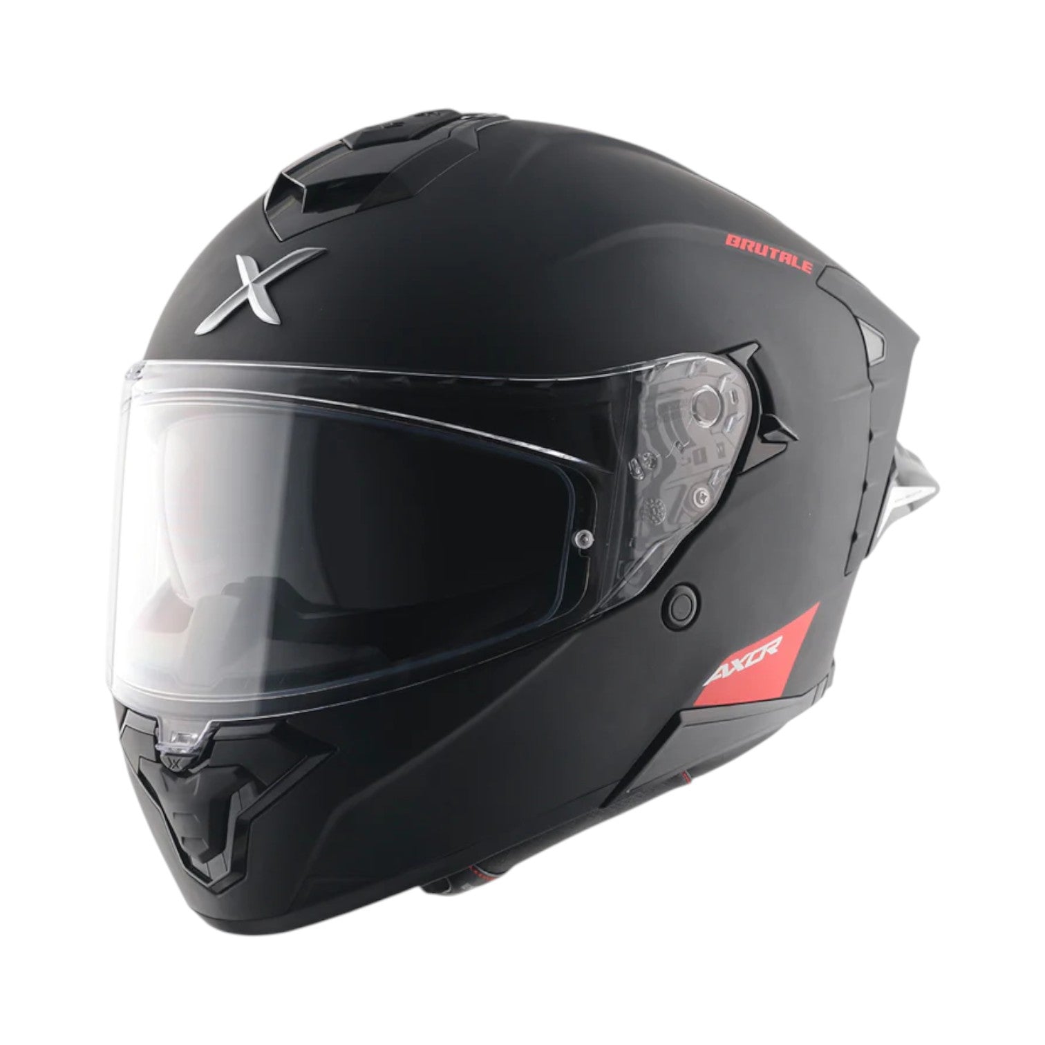 Axor Brutale Solid Colors Dual Spoiler Helmet