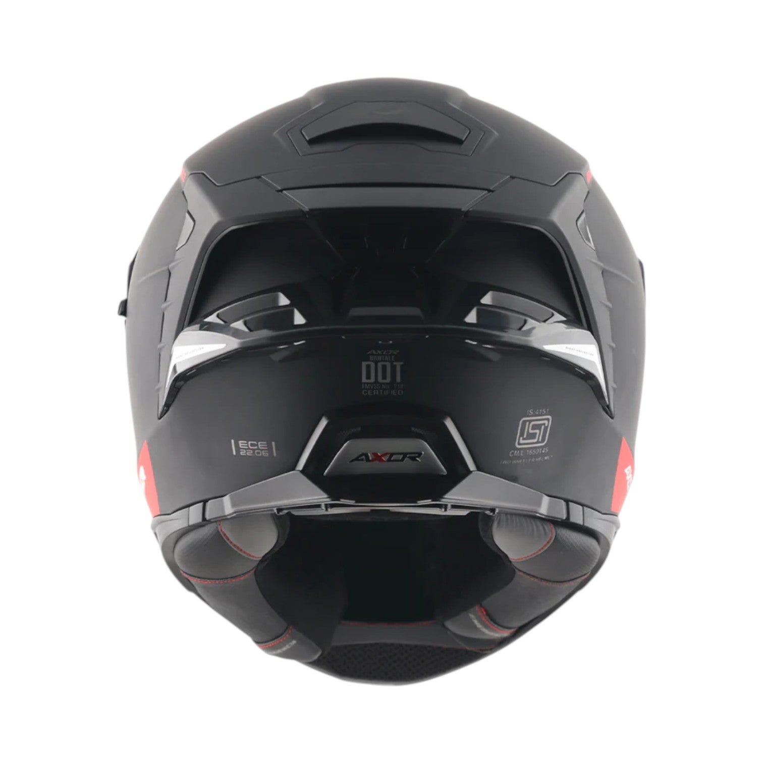 Axor Brutale Solid Colors Dual Spoiler Helmet