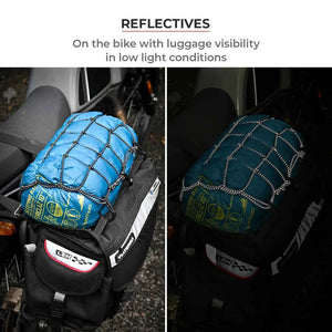 Viaterra Reflective Bungee tie Down Net (12″ X 12″)