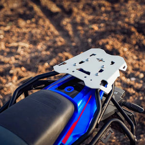 LCB Gopher Luggage Carrier Black and Silver For Hero Xpulse 210 - Motodrift